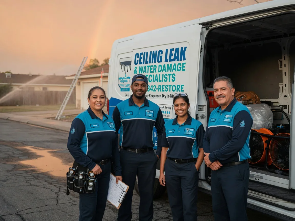 Ceiling Leak Cleanup company in Booneville, MS