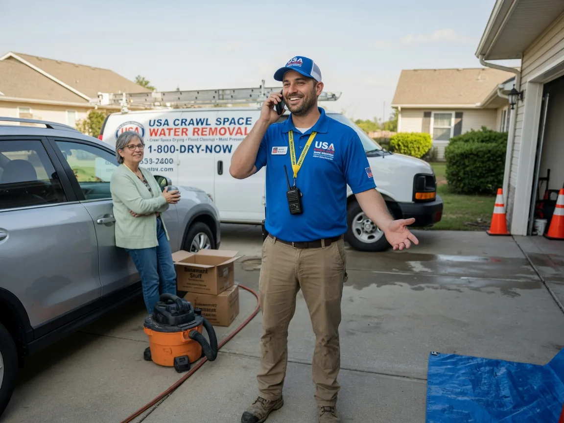 Crawl Space Water Removal Booneville, MS FAQs